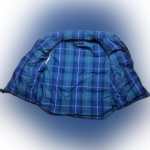 Vintage Eddie Bauer Black Goose Down Quilted Vest - Picture 2 of 8